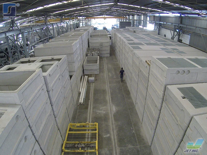 planta de tratamiento prefabricada de concreto en tabasco